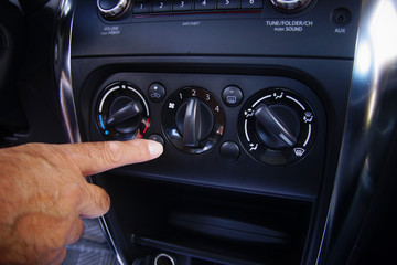 Car climate controls