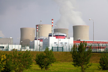 Nuclear power plant Temelin in Czech Republic Europe