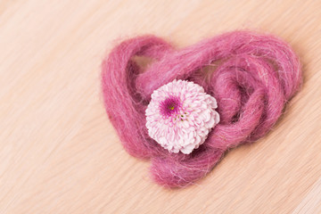 nähen und stricken mit herz