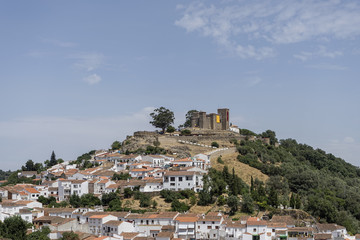 Fototapeta na wymiar Cortegana, pueblos de la provincia de Huelva