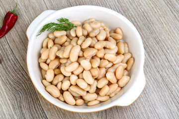 Canned white beans