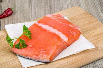 Salmon fillet