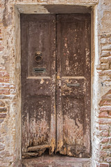 Old door texture - 88821865