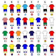 Brazil Cup Jerseys Football Kits