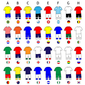 Brazil Cup Jerseys Football Kits
