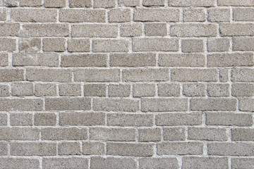 Grey brick wall texture background