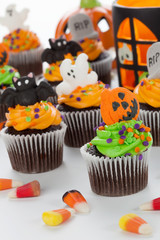 Halloween cupcakes