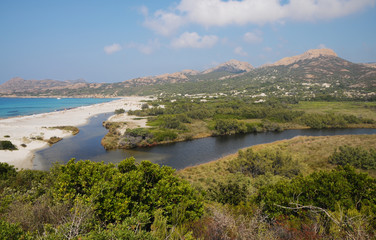 Obraz premium Korsika Ostriconi 