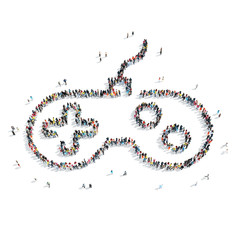  people  shape  joystick game