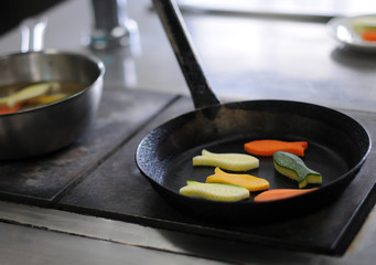 Vegetarische Fischpfanne