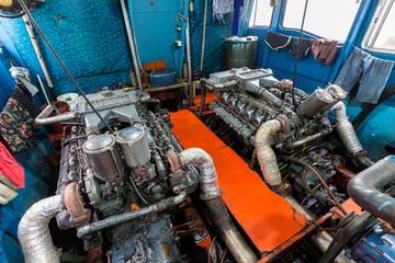 Big boat engine