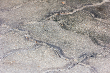 gray footway bar closeup