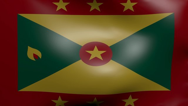 grenada strong wind flag