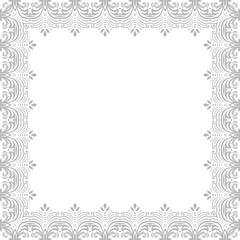 Floral Vector Fine Frame