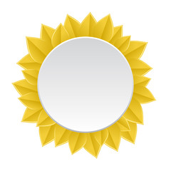 Autumn frame with leaves