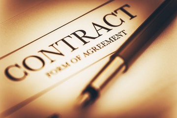 Contract Signing Concept