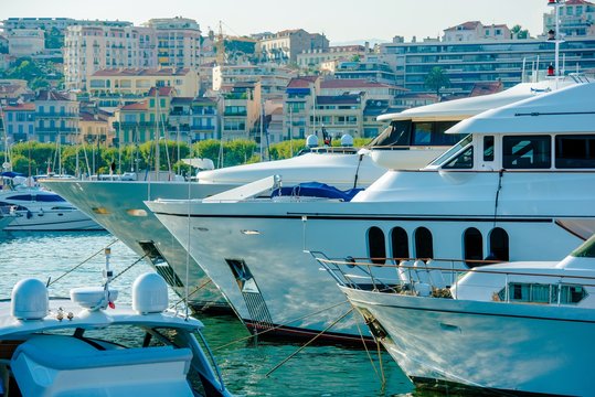 Cannes France Marina Boats