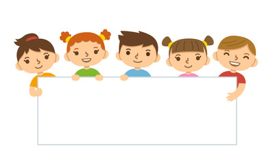 Children text banner