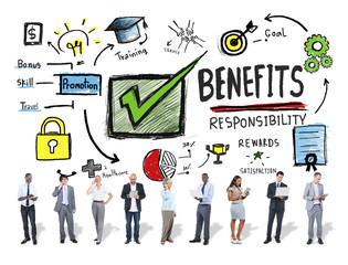 Benefits Gain Profit Earning Income Business Technology Concept