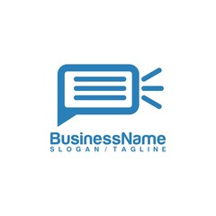 Chat vector logo icon