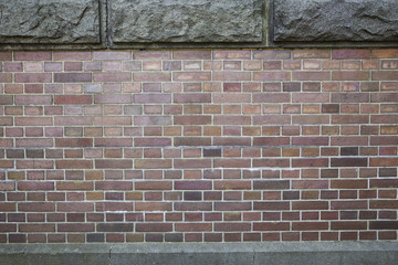 Fototapeta na wymiar Modern bricks wall pattern, background