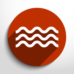 Vector water icon