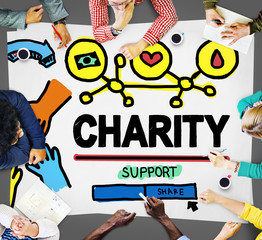 Charity Donation Give Help Support Concept