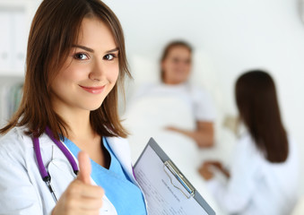 Best treatment and patient care concept