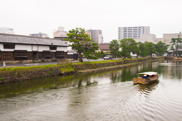松江城　堀川めぐり