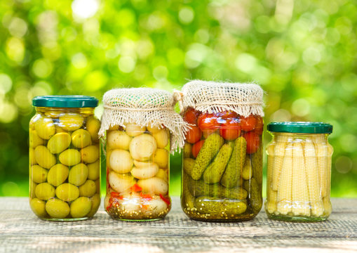 preserved vegetables