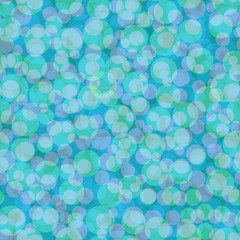 Blue bubble vector seamless