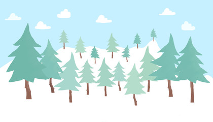 Fototapeta premium Pine tree 