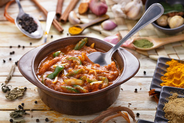 indian vegetable jalfrezi