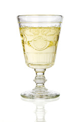 Weißwein im Versailles-Glas
