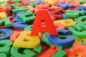Letters of alphabet