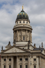 the german cathedral at the gendarmenmarkt in berlin germany