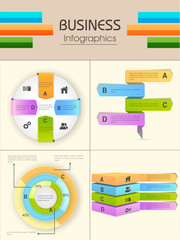 Set of Business Infographic elements.