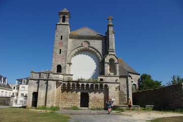 L'église et le prieuré St Martin à Josselin