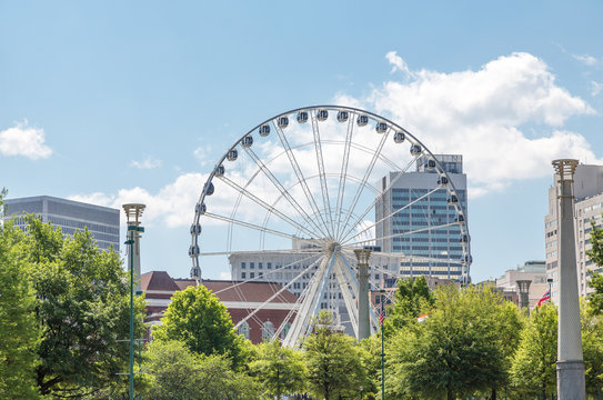 Ferris Wheel in Atlanta