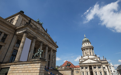 the gendarmenmarkt in berlin germany