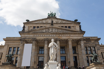 the konzerthaus berlin at the gendarmenmarkt berlin
