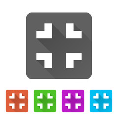 Obraz premium App Icon Long Shadow - 5 Colors