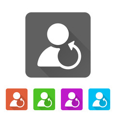 App Icon Long Shadow - 5 Colors