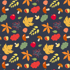 Autumn design pattern 