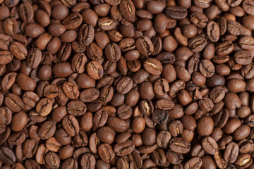 Coffee in  background