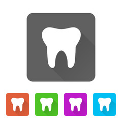 App Icon Long Shadow - 5 Colors