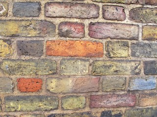 Fototapeta premium Old brick wall, London