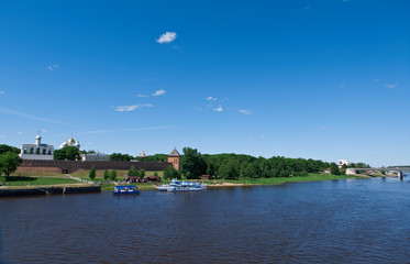  View at river Volkhov in Veliky Novgorod