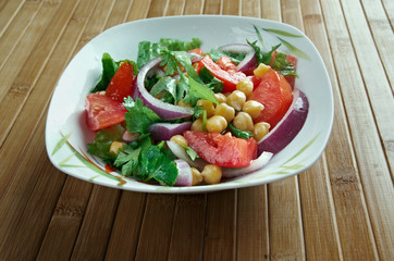 Chickpea salad Kurdish