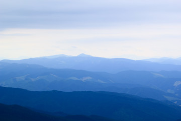 carpathian mountains in ukraine